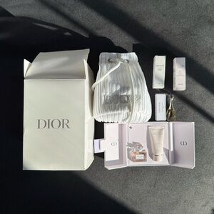 Dior White and Silver Beauty Set